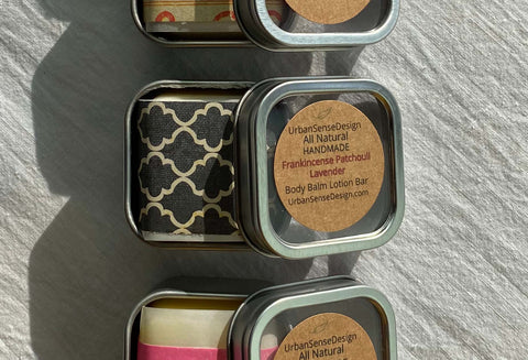Frankincense Patchouli Lavender Body Balm Lotion Bars