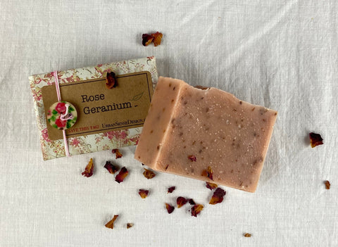 Rose Geranium Bar Soap