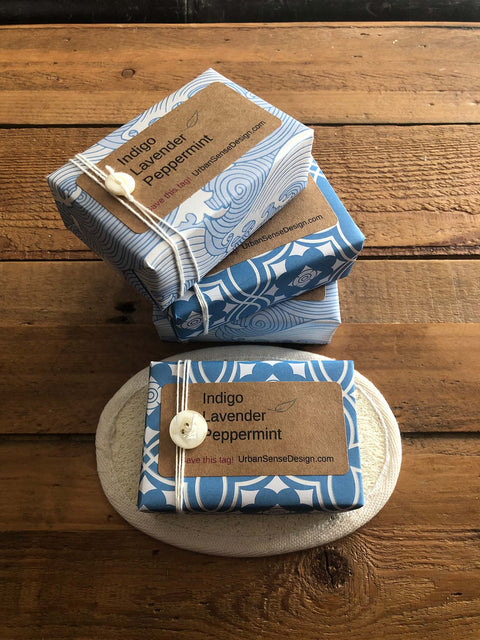 Indigo Lavender Peppermint Bar Soap