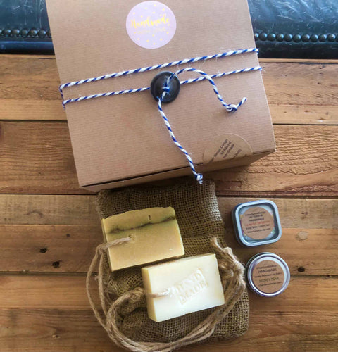Kit #5: includes 2 Soap on a Rope, 1 Lotion Bar, 1 Lip Balm