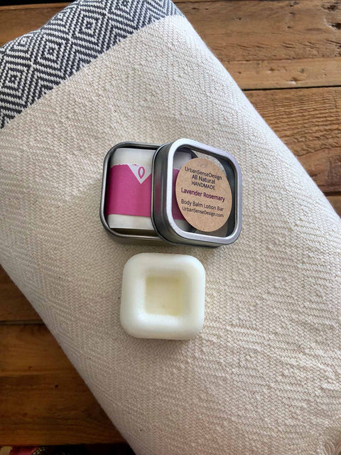 Lavender Rosemary Body Balm Lotion Bars