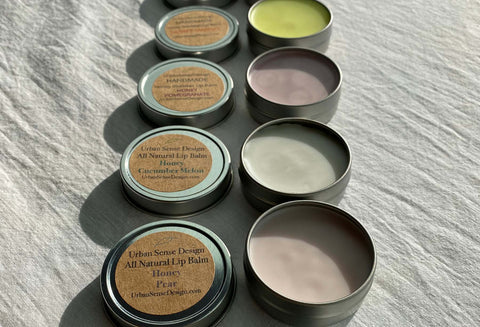 Honey Beeswax Lip Balm Tins