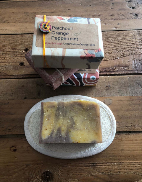 Patchouli Orange Peppermint Bar Soap