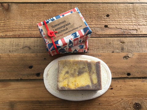 Spearmint Lemongrass Patchouli Bar Soap