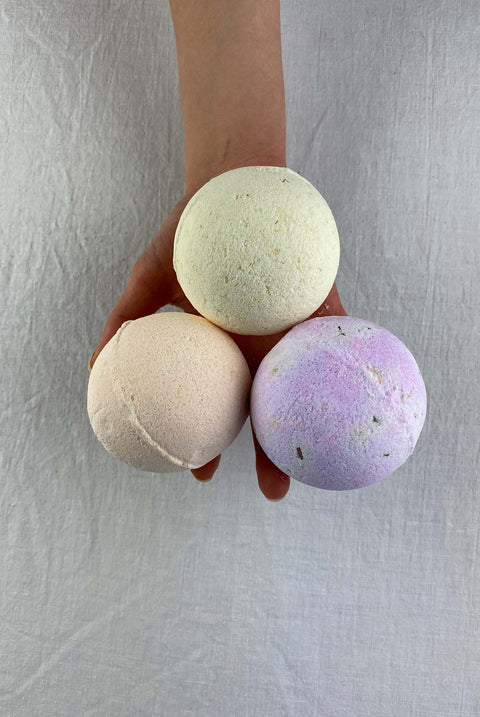 Jumbo Dead Sea Salt Bath Bomb: choose your bath bomb for your custom spa kit.