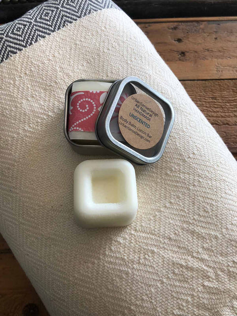 Unscented Body Balm Lotion Bars